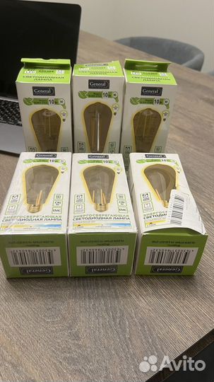 Винтажные лампочки Эдисона