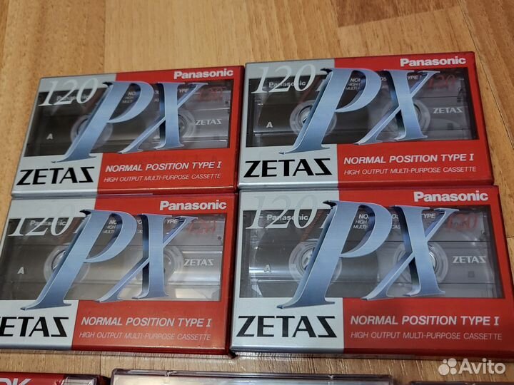 Комплект аудиокассет 120 мин новых