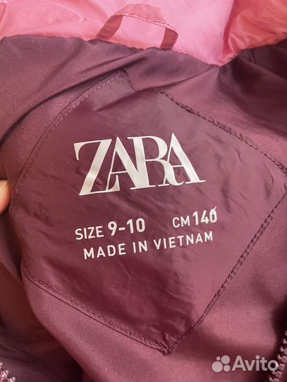 Жилетка zara для девочки 140