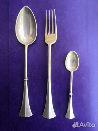 Старинные серебрянные ложки