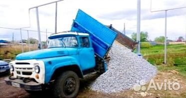 Щебень песок отсев пгс чернозём