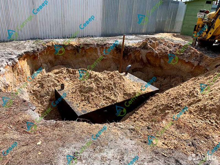 Септик Емкость 7куб из нового металла (5мм)