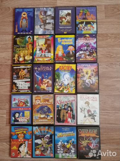 Dvd диски мультфильмы