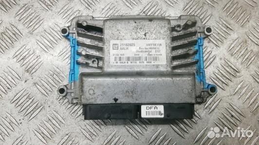 Блок управления двигателем chevrolet spark M300 (P