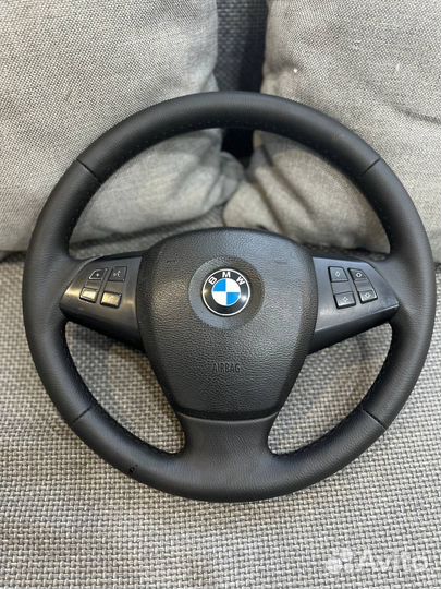 Перешитый руль Bmw e70