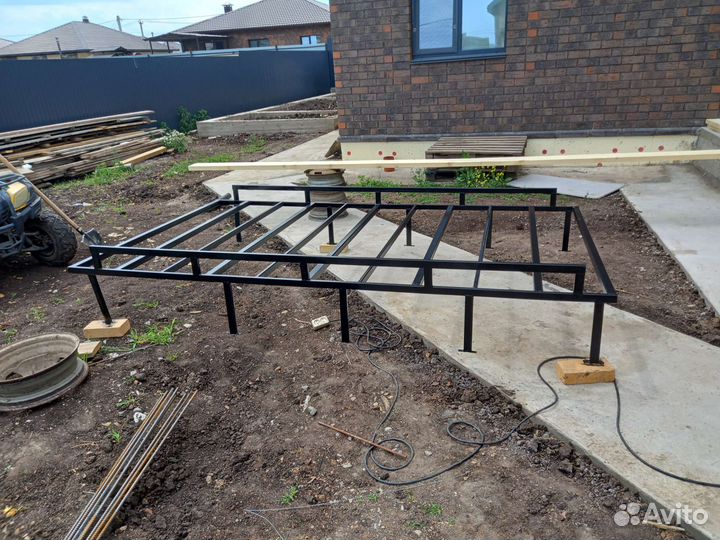 Багажник и лестница на Газель 2705