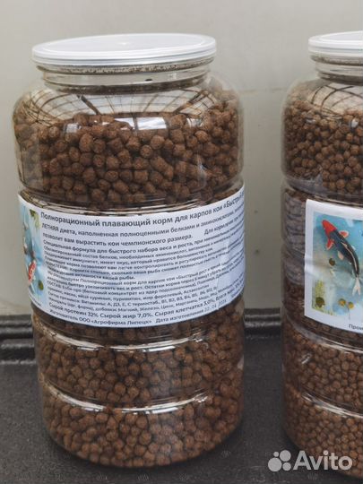 Корм для карпа кои