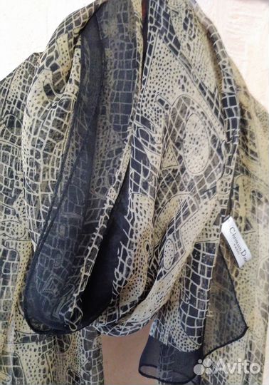 Шелковый шарф Christian Dior