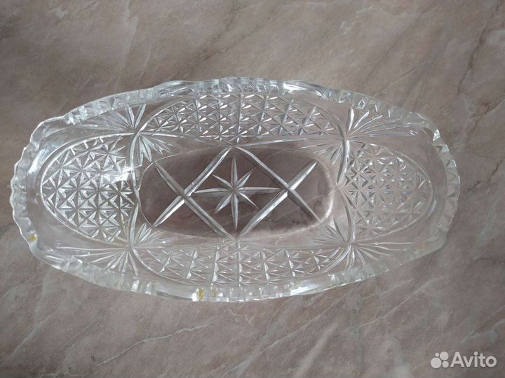 Ваза хрустальная СССР