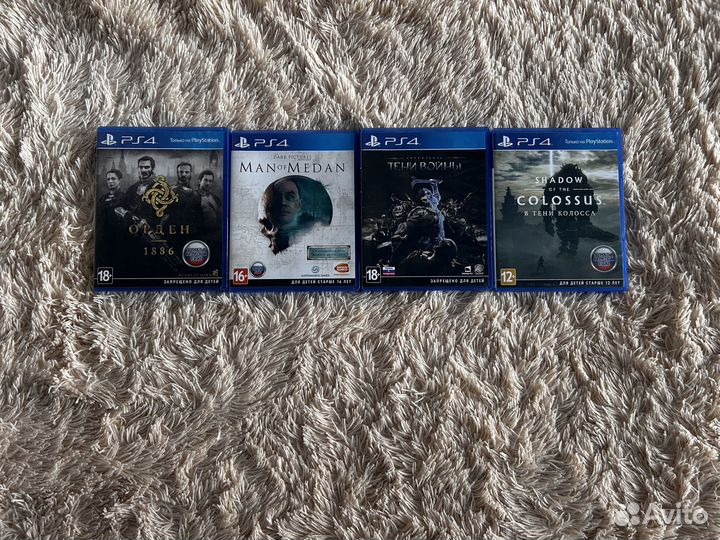 Игры на ps4 ps5, б/у