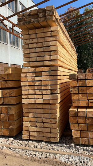 Брус обрезной 150х200х6000мм ГОСТ