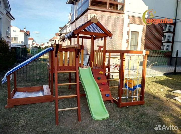Игровая площадка уличная Савушка Baby play 13