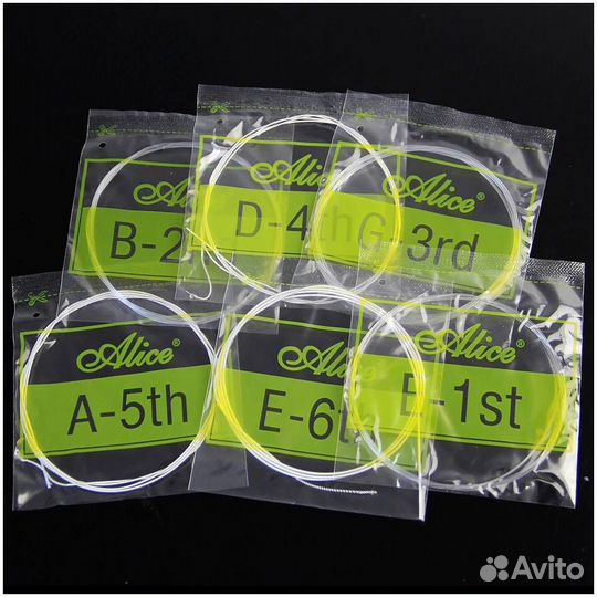 Alice A306-XL- 1 - Струна одиночная для акустичес