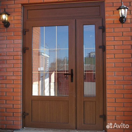 Рехау пластиковые двери с длительной гарантией, монтаж