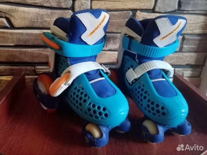 Ролики четырехколесные раздвижные