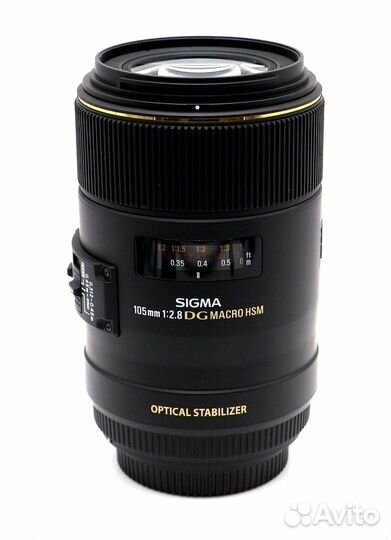 Sigma 105mm/2.8 DG macro OS HSM Canon новый