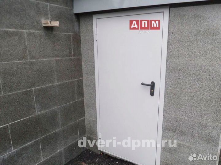 Дверь противопожарная металлическая