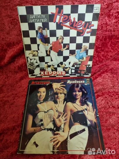 Виниловые пластинки Битлз,Херриз