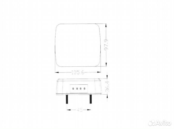 Фонарь задний многофункциональный ledworker TRL00