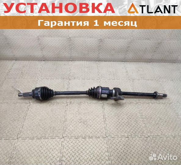 Привод передний правый mazda axela