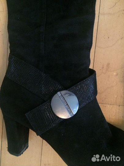 Замшевые сапоги Giorgio Fabiani р 35,5