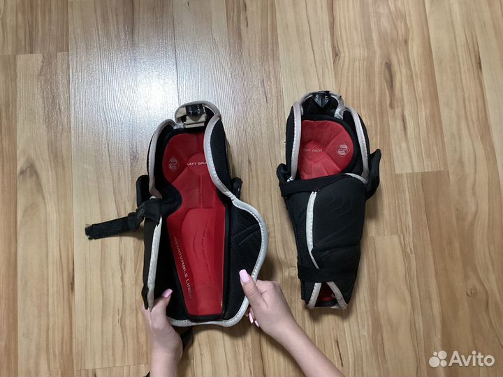 Щитки хоккейные Bauer Vapor X800 Lite JR размер 11