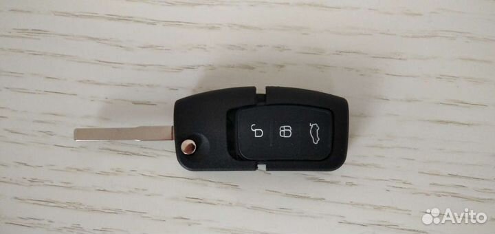 Заготовка ключа зажигания на форд фокус 2