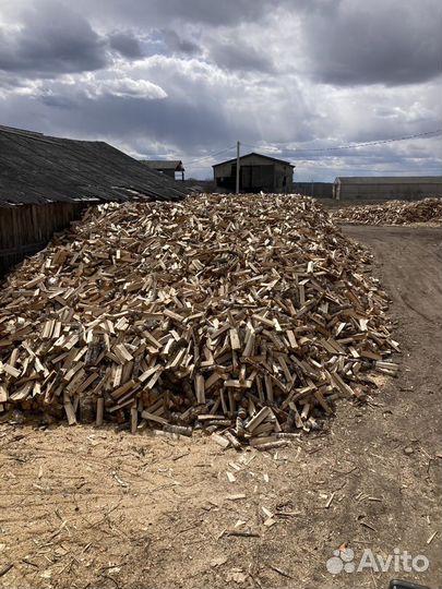 Дрова колотые