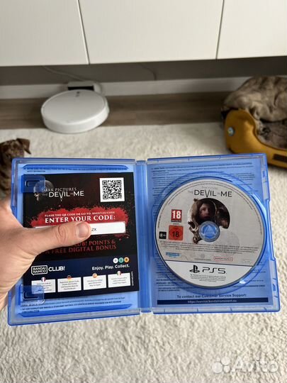 The dark pictures devil in me ps5 диск