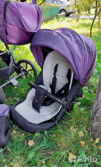 Коляска 3 в 1 Riko Nesa состояние новой