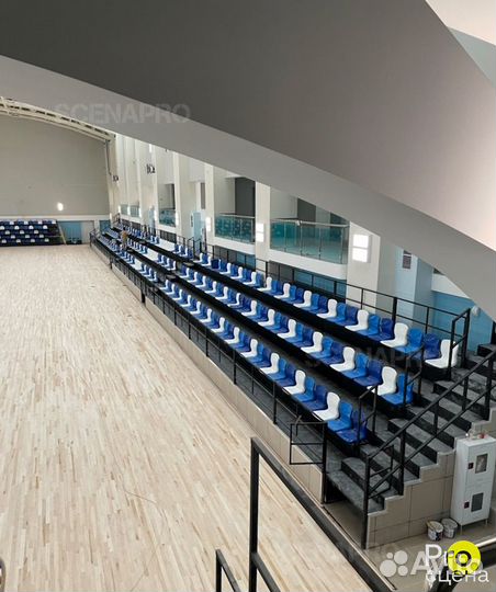 Стационарная спортивная трибуна