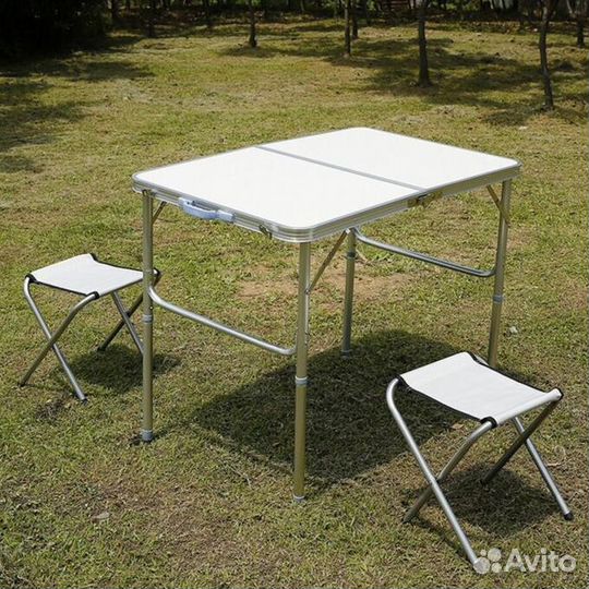 Стол складной туристический 2 стула