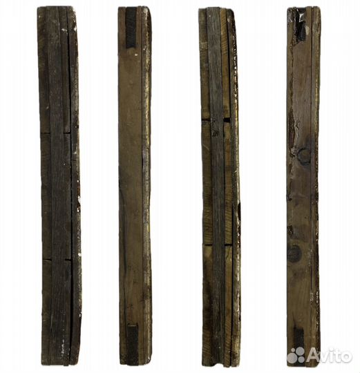 Старинная икона 31х27 см. «Спас Нерукотворный»