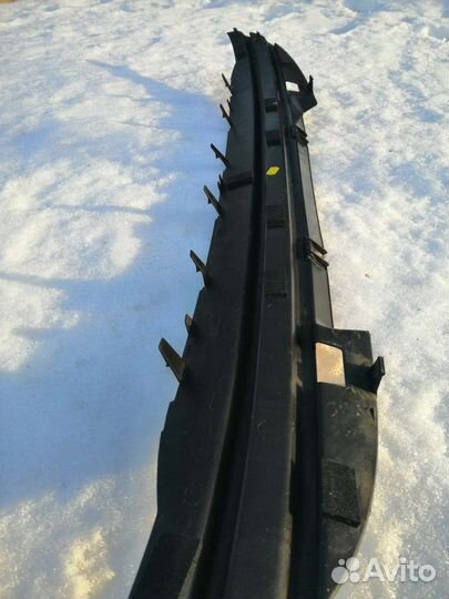 Губа на бампер Peugeot