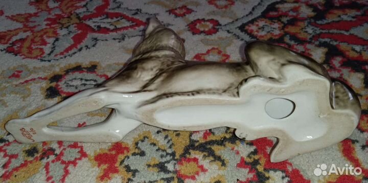 Собака фарфоровая овчарка лфз