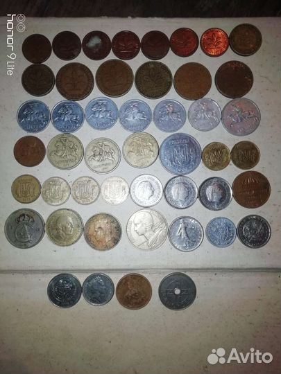 Микс иностранных монет 2