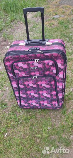 Чемодан на колесах большой xl бу