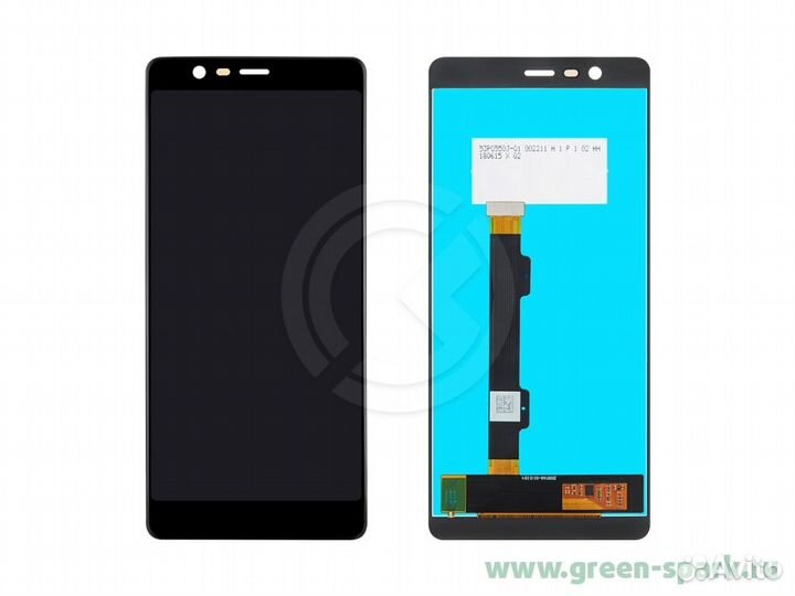 Дисплей для Nokia 5.1 + тачскрин (черный)