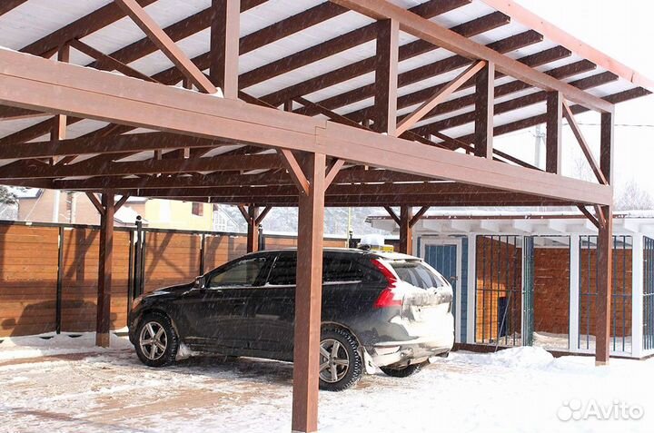 Навес своими руками