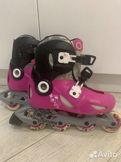Роликовые коньки раздвижные 32-34