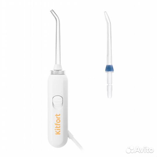 Ирригатор Kitfort кт-2917-4, белый, оранжевый