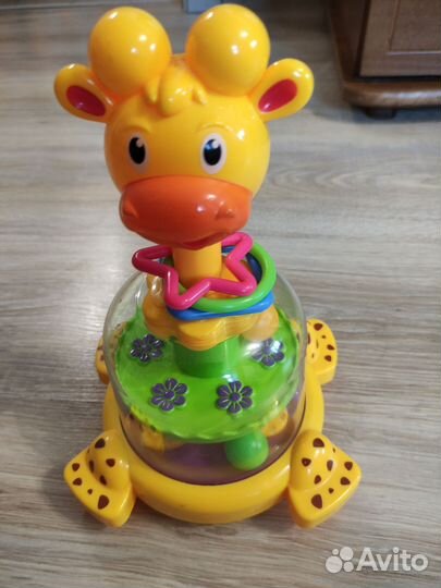 Игрушка для малышей с крутящимися шариками 0-2лет