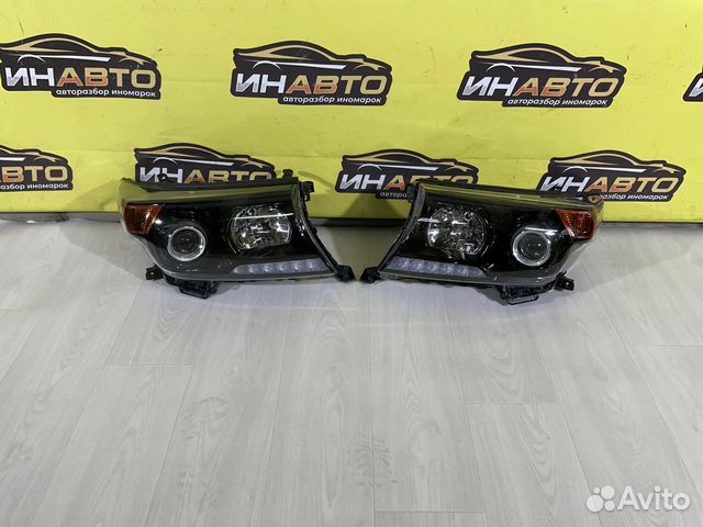 Фары Brownstone для Toyota Land Cruiser 200