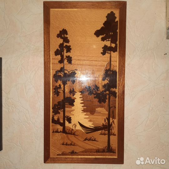 Настенное панно из дерева