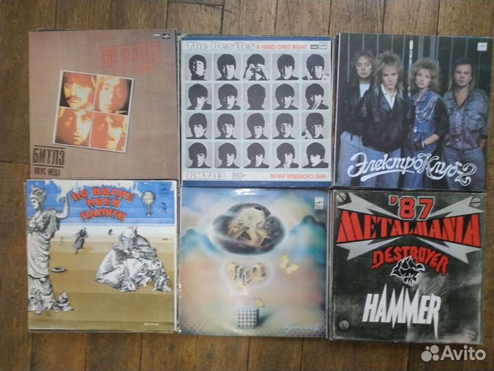 Пластинки Сукачёв, мастер и т.д