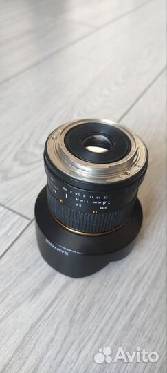 Объектив samyang 14mm для canon