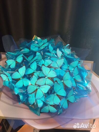 Подарок из бабочек