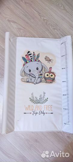 Пеленальная доска на кроватку