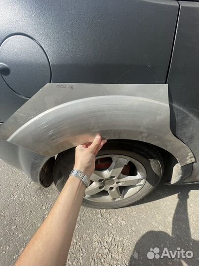 Задние Арки на ford focus 2