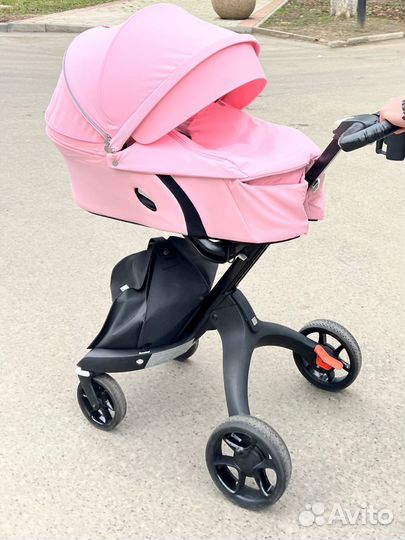 Люлька stokke xplory v6 lotus pink без шасси
